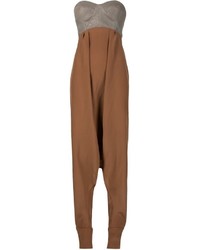 Combinaison pantalon marron