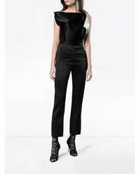 Combinaison pantalon noire et blanche Roland Mouret