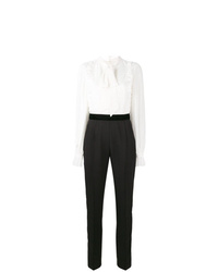 Combinaison pantalon noire et blanche Perseverance London