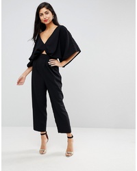 Combinaison pantalon noire ASOS DESIGN