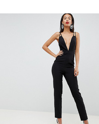 Combinaison pantalon noire Asos Tall