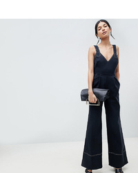 Combinaison pantalon noire Asos Tall