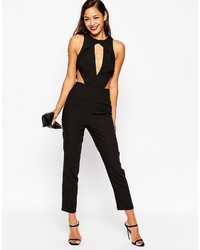 Combinaison pantalon noire Asos