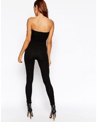 Combinaison pantalon noire Asos