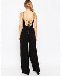 Combinaison pantalon noire Asos