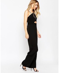 Combinaison pantalon noire Asos