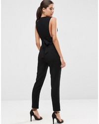 Combinaison pantalon noire Asos