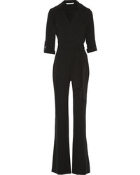 Combinaison pantalon noire Diane von Furstenberg