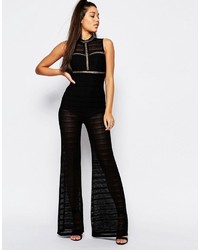 Combinaison pantalon noire Missguided