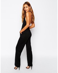 Combinaison pantalon noire Oh My Love