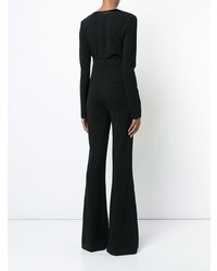 Combinaison pantalon noire Dvf Diane Von Furstenberg