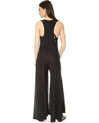 Combinaison pantalon noire Public School