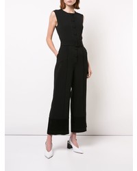 Combinaison pantalon noire Derek Lam 10 Crosby