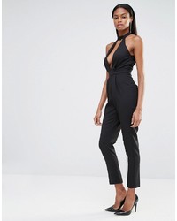 Combinaison pantalon noire Missguided