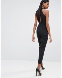 Combinaison pantalon noire Missguided