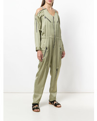 Combinaison pantalon olive Barbara Bui