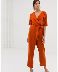 Combinaison pantalon orange ASOS DESIGN