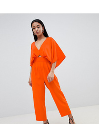 Combinaison pantalon orange Asos Petite