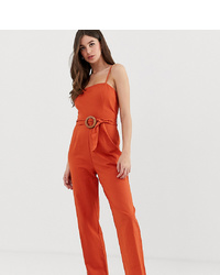 Combinaison pantalon orange Asos Tall