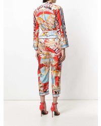 Combinaison pantalon ornée multicolore Emilio Pucci