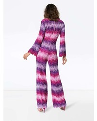 Combinaison pantalon pailletée multicolore Ashish