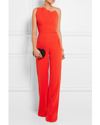 Combinaison pantalon rouge Roland Mouret