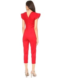 Combinaison pantalon rouge Tocca