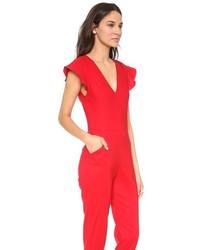 Combinaison pantalon rouge Tocca