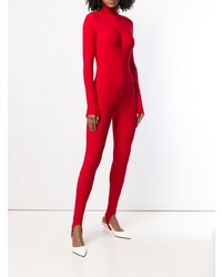 Combinaison pantalon rouge Atu Body Couture