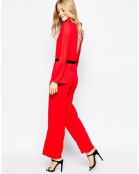 Combinaison pantalon rouge Vero Moda