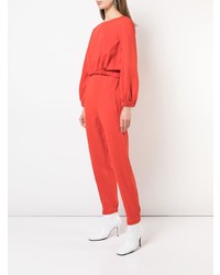 Combinaison pantalon rouge Tibi