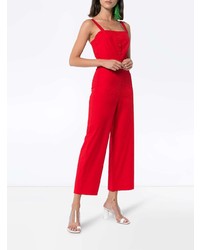 Combinaison pantalon rouge Staud