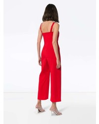 Combinaison pantalon rouge Staud