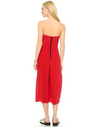 Combinaison pantalon rouge Milly