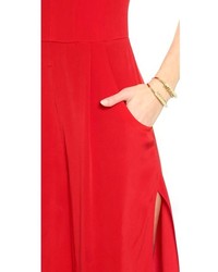 Combinaison pantalon rouge Milly