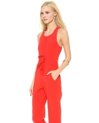 Combinaison pantalon rouge Nanette Lepore