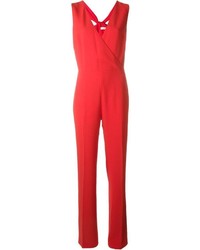 Combinaison pantalon rouge Tory Burch