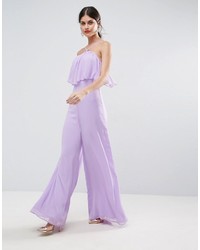 Combinaison pantalon violet clair Asos