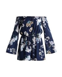 Combishort à fleurs multicolore Missguided