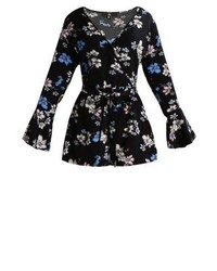 Combishort à fleurs multicolore Missguided