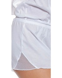 Combishort blanc