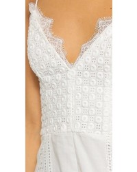 Combishort en broderie anglaise blanc The Jetset Diaries