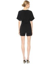 Combishort noir Victoria Beckham