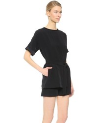 Combishort noir Victoria Beckham