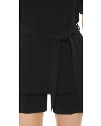 Combishort noir Victoria Beckham