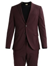 Costume bordeaux Selected Homme