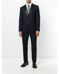 Costume en laine bleu marine Z Zegna