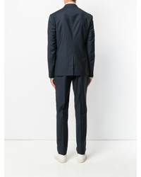 Costume en laine bleu marine Maison Margiela