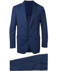 Costume en laine bleu marine ESTNATION