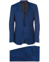 Costume en laine bleu marine Hugo Boss